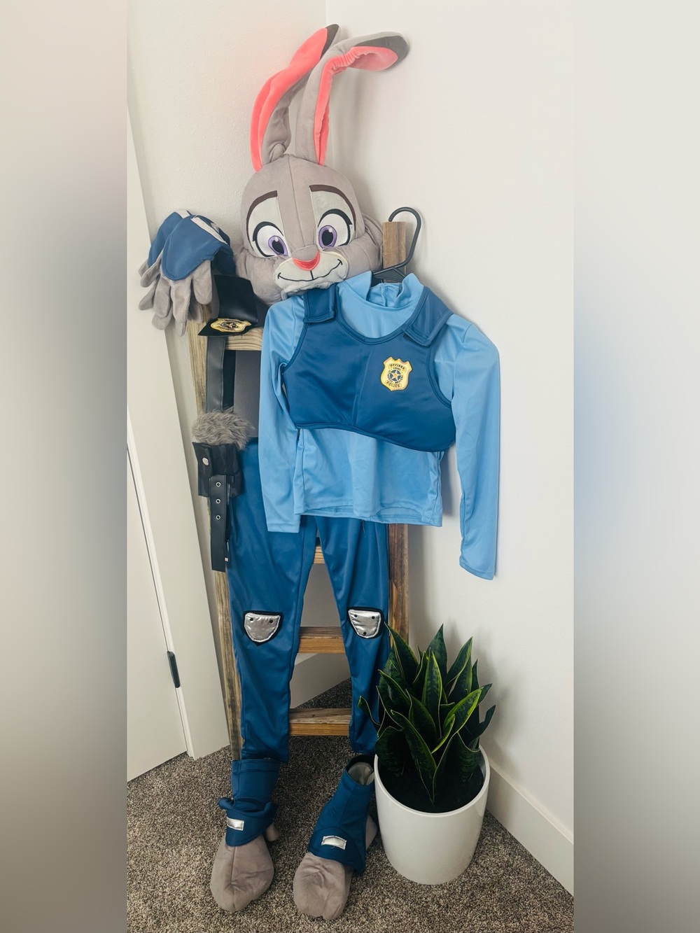 Disney Zootopia Judy Hopps Costume🚓🐰